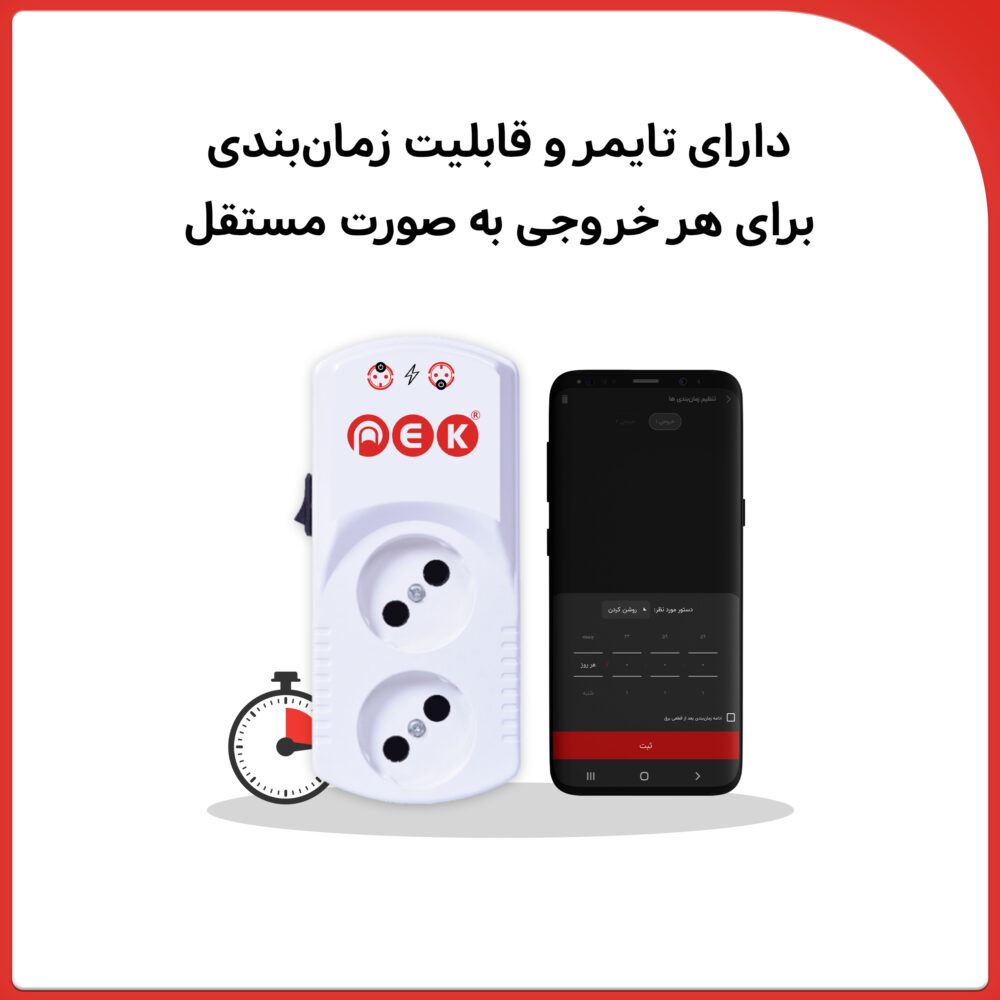 پریز محافظ هوشمند دوراهی - تصویر 4